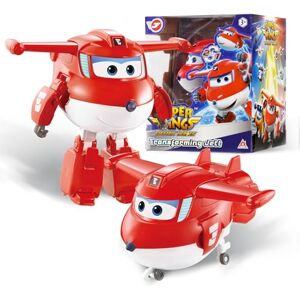 Super Wings Transformation Plane Supercharged Jet, 5 Inch Toy Figure for Kids, Toy Plane and Robot Figure for 3+ Years Old Boys Girls Super Wings Transformation Plane Supercharged Jet, 5 Inch Toy Figure for Kids, Toy Plane and Robot Figure for 3+ Years Old Boys Girls