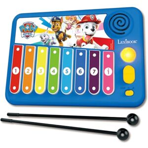 Lexibook Paw Patrol Xylofun Electronic and educational Xylophone for children, musical toy game, 8 keys, light guiding, 2 mallets included, blue, K340PALXB Lexibook Paw Patrol Xylofun Electronic and educational Xylophone for children, musical toy game, 8 keys, light guiding, 2 mallets included, blue, K340PALXB