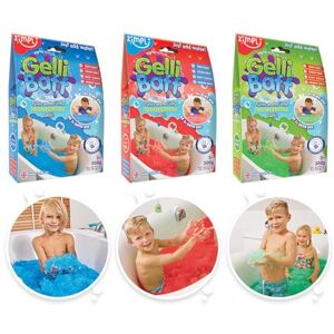 Zimpli Kids ZIMPLI 3 x Gelli Baff Bundle, Blue, Red & Green, Magically turns water into thick, colourful goo, Birthday toys for boys girls 4 5 6 7 8 9 Zimpli Kids ZIMPLI 3 x Gelli Baff Bundle, Blue, Red & Green, Magically turns water into thick, colourful goo, Birthday toys for boys girls 4 5 6 7 8 9
