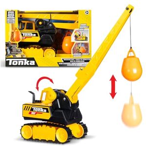 Basic Fun Tonka Steel Wrecking Ball, Durable Real Steel Construction, Yellow Demolition Toy with Realistic Action, Ages 3+ for Boys and Girls, Ideal for Kids, Toddlers Basic Fun Tonka Steel Wrecking Ball, Durable Real Steel Construction, Yellow Demolition Toy with Realistic Action, Ages 3+ for Boys and Girls, Ideal for Kids, Toddlers