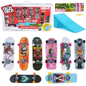 Tech Deck , Powell Peralta Legends SK8Shop Bonus Pack with Ramp, Collectible and Customisable Mini Skateboards, Kids Toys for Ages 6 and up Tech Deck , Powell Peralta Legends SK8Shop Bonus Pack with Ramp, Collectible and Customisable Mini Skateboards, Kids Toys for Ages 6 and up