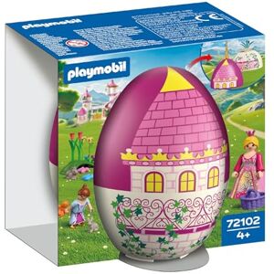 Playmobil 72102 Play Egg: Princess – Egg Playset with Princess Figures, Rabbits & Garden Accessories, Reusable Case for Boys and Girls Ages 4+ Playmobil 72102 Play Egg: Princess – Egg Playset with Princess Figures, Rabbits & Garden Accessories, Reusable Case for Boys and Girls Ages 4+