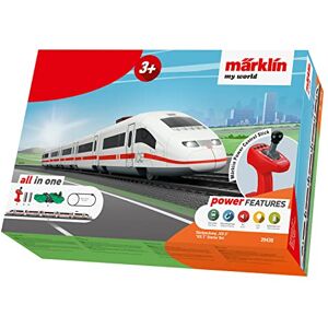 Märklin My World Ice 3 Starter Pack Electric High-Speed Train 63 cm with Remote Control from 3 Years Märklin My World Ice 3 Starter Pack Electric High-Speed Train 63 cm with Remote Control from 3 Years