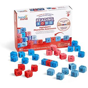 hand2mind Learning Resources Reading Rods Alphabet and Phonemic Awareness, Learn to Read, Word Building Activities, Letter Blocks, CVC Words, Spelling Toys, Reading Tools for Kids, Reading Blocks, Phonics Toys hand2mind Learning Resources Reading Rods Alphabet and Phonemic Awareness, Learn to Read, Word Building Activities, Letter Blocks, CVC Words, Spelling Toys, Reading Tools for Kids, Reading Blocks, Phonics Toys