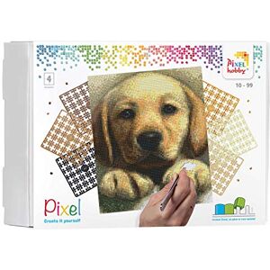 Pixel P 090045 Mosaic Gift Set - Dog, 20.3x25.4cm, Easy Plug, No Ironing, Eco Gems Pixel P 090045 Mosaic Gift Set - Dog, 20.3x25.4cm, Easy Plug, No Ironing, Eco Gems