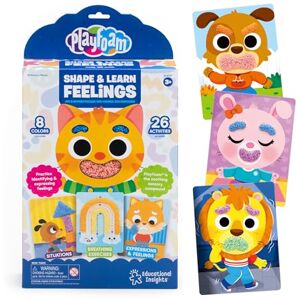 Educational Insights Learning Resources Playfoam Shape & Learn Feelings, Ages 3+, 26 Activities, Emotion Toy for Kids, Sensory Play, Social and Emotional Learning Toy Educational Insights Learning Resources Playfoam Shape & Learn Feelings, Ages 3+, 26 Activities, Emotion Toy for Kids, Sensory Play, Social and Emotional Learning Toy
