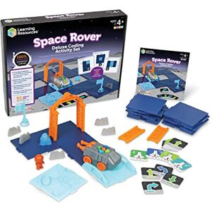 Learning Resources Space Rover Deluxe Coding Activity Set for Kids, STEM Toys, Astronaut Gifts for 4-7 Year Old Boys & Girls Learning Resources Space Rover Deluxe Coding Activity Set for Kids, STEM Toys, Astronaut Gifts for 4-7 Year Old Boys & Girls
