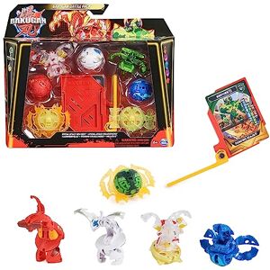 BAKUGAN Battle 5-Pack, Special Attack Bruiser, Dragonoids, Hammerhead, Nillious; Customizable, Spinning Action Figures, Kids Toys for Boys and Girls 6 and up BAKUGAN Battle 5-Pack, Special Attack Bruiser, Dragonoids, Hammerhead, Nillious; Customizable, Spinning Action Figures, Kids Toys for Boys and Girls 6 and up