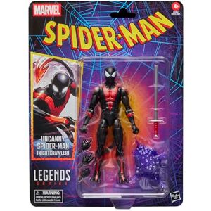 SPIDER-MAN Marvel Legends Series Uncanny (Nightcrawler) Retro Cardback Comics Action Figure SPIDER-MAN Marvel Legends Series Uncanny (Nightcrawler) Retro Cardback Comics Action Figure