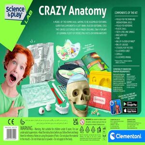 Clementoni 61520 Science & Play Crazy Anatomy Scientific Kit for Children Ages 8 Years Plus Clementoni 61520 Science & Play Crazy Anatomy Scientific Kit for Children Ages 8 Years Plus