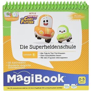 VTech Lernstufe 1 Tut Tut Cory Speedster: Die Superheldenschule 80-462504 Learning Book System, Multi-Coloured VTech Lernstufe 1 Tut Tut Cory Speedster: Die Superheldenschule 80-462504 Learning Book System, Multi-Coloured