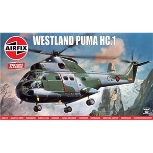 Airfix Vintage Classics Set A03021V Westland Puma HC.1 Plastic Model Aircraft Kits for Adults & Children 8+, Set Includes 112 Pieces 1:72 Scale Model Aircraft Sets Airfix Vintage Classics Set A03021V Westland Puma HC.1 Plastic Model Aircraft Kits for Adults & Children 8+, Set Includes 112 Pieces 1:72 Scale Model Aircraft Sets