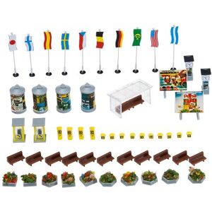 Faller 272573 City Decoration, Red or Grey Faller 272573 City Decoration, Red or Grey