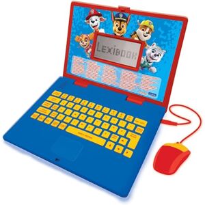 Lexibook , Paw Patrol, Educational and Bilingual Laptop Italian/English, Toy for Child Kid (Boys & Girls), 124 Activities, Learn Play Games and Music, Red/Blue, JC598PAi5LXB Lexibook , Paw Patrol, Educational and Bilingual Laptop Italian/English, Toy for Child Kid (Boys & Girls), 124 Activities, Learn Play Games and Music, Red/Blue, JC598PAi5LXB