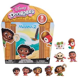 Just Play Disney Doorables Moana 2 Collection Peek, Collectible 1.5-inch Mini Toy Figures, Kids Toys for Ages 5 Up Just Play Disney Doorables Moana 2 Collection Peek, Collectible 1.5-inch Mini Toy Figures, Kids Toys for Ages 5 Up