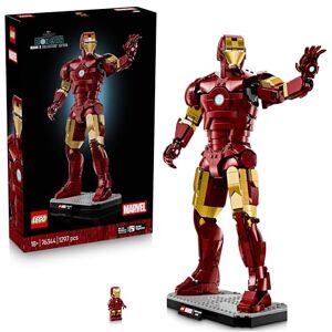 Lego Marvel Iron Man Mark 3 Collectors' Edition Figure Avengers Display Model Kit for Adults incl. a Minifigure & Arc Reactor Collectible Gift for Fans 76344 Lego Marvel Iron Man Mark 3 Collectors' Edition Figure Avengers Display Model Kit for Adults incl. a Minifigure & Arc Reactor Collectible Gift for Fans 76344