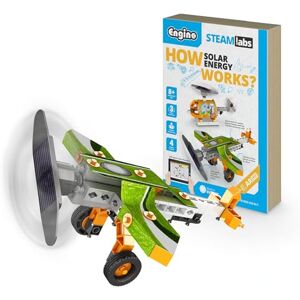 Engino STEAM Labs Toys How Solar energy works? Educational Science Kits for kids Guided Experiment & Activities kit Engino STEAM Labs Toys How Solar energy works? Educational Science Kits for kids Guided Experiment & Activities kit