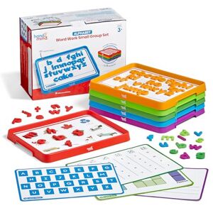 hand2mind Alphabet Word Work Small Group Set, Lowercase Magnetic Letters, Magnetic Letter Trays, Phonics Manipulatives, Phonemic Awareness Activities, Science of Reading Classroom Materials (Set of 6) hand2mind Alphabet Word Work Small Group Set, Lowercase Magnetic Letters, Magnetic Letter Trays, Phonics Manipulatives, Phonemic Awareness Activities, Science of Reading Classroom Materials (Set of 6)