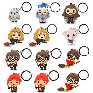 Harry Potter Assorted HP-Set of 12 Keychain Vinyl Figures, Multicolour, 58 x 18 cm Harry Potter Assorted HP-Set of 12 Keychain Vinyl Figures, Multicolour, 58 x 18 cm
