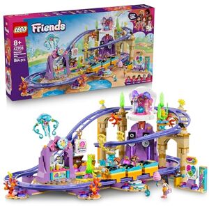 Lego Friends Mermaid Roller Coaster Ride Interactive Toy w/ 3 Cars, Shop, 5 Mini Dolls & Accessories Birthday Gift Idea for 8+ Year Old Girls 42703 Lego Friends Mermaid Roller Coaster Ride Interactive Toy w/ 3 Cars, Shop, 5 Mini Dolls & Accessories Birthday Gift Idea for 8+ Year Old Girls 42703
