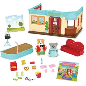 Li'l Woodzeez Lil Woodzeez – Toy Figures Playhouse – Miniature Movie Theatre – Stackable – Storybook Playset – Posable Figures & Cinema with Furniture – 3+ Years Li'l Woodzeez Lil Woodzeez – Toy Figures Playhouse – Miniature Movie Theatre – Stackable – Storybook Playset – Posable Figures & Cinema with Furniture – 3+ Years