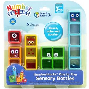 Learning Resources Numberblocks One to Five Sensory Bottles, Action Figure Set, Toy Figures & Playsets, Counting Blocks, Fidget for Kids, Sensory Resources Learning Resources Numberblocks One to Five Sensory Bottles, Action Figure Set, Toy Figures & Playsets, Counting Blocks, Fidget for Kids, Sensory Resources