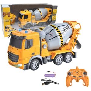 Lexibook , Crosslander® Pro, RC Concrete Mixer, remote controlled truck mixer, light effects, 360° rotating tank, rechargeable, RCP15LXB Lexibook , Crosslander® Pro, RC Concrete Mixer, remote controlled truck mixer, light effects, 360° rotating tank, rechargeable, RCP15LXB