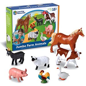 Learning Resources Jumbo Farm Animals Learning Resources Jumbo Farm Animals