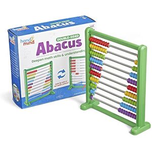 hand2mind Learning Resources Double-Sided Abacus, Colour-Changing Plastic Abacus for Kids maths with Counting Beads for Children, Rekenrek, Counting Toy, (Set of 1), Ages 3+ hand2mind Learning Resources Double-Sided Abacus, Colour-Changing Plastic Abacus for Kids maths with Counting Beads for Children, Rekenrek, Counting Toy, (Set of 1), Ages 3+