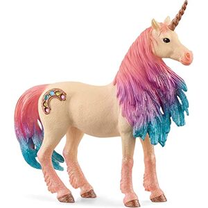 SCHLEICH Bayala Marshmallow Unicorn Mare Figurine Pink and Blue Unicorn Toy for Girls and Boys Fantasy Horse Figurine for Kids Ages 5+ 70723 SCHLEICH Bayala Marshmallow Unicorn Mare Figurine Pink and Blue Unicorn Toy for Girls and Boys Fantasy Horse Figurine for Kids Ages 5+ 70723