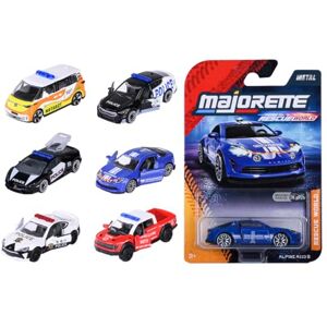 Majorette Auto Rescue World Premium (1 Model Car) Emergency Vehicle Made of Metal with Freewheel & Suspension, Random Selection of 6 Toy Cars for Children from 3 Years, Each Approx. 7.5 cm Majorette Auto Rescue World Premium (1 Model Car) Emergency Vehicle Made of Metal with Freewheel & Suspension, Random Selection of 6 Toy Cars for Children from 3 Years, Each Approx. 7.5 cm