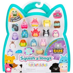 Squish-a-longs Mini-Squish 14-Pack (Wave 4, Style 2) includes Apollo the Coral Firefly, Vilmos the Blue Triceratops, Kelbel the Pastel Purple Banana Squish-a-longs Mini-Squish 14-Pack (Wave 4, Style 2) includes Apollo the Coral Firefly, Vilmos the Blue Triceratops, Kelbel the Pastel Purple Banana