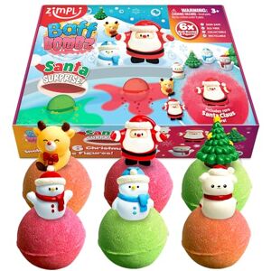 Zimpli Kids Santa Surprise Bath Bombs - Bath Bombs Zimpli Kids Santa Surprise Bath Bombs - Bath Bombs