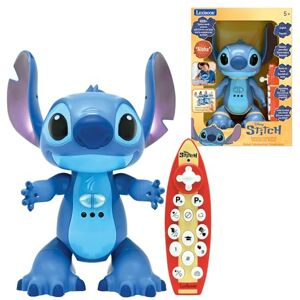 Lexibook , Disney Stitch, Bilingual English Spanish Interactive Toy, Gesture and Remote Control, Reacts to Touch, Programmable, Two Speed, Blue, STITCHi2 Lexibook , Disney Stitch, Bilingual English Spanish Interactive Toy, Gesture and Remote Control, Reacts to Touch, Programmable, Two Speed, Blue, STITCHi2