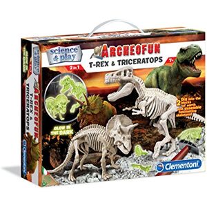 Clementoni 61245, Science & Play Archeofun T-REX Glow in The Dark Scientific dinosaur Kit for children, ages 7 years plus Clementoni 61245, Science & Play Archeofun T-REX Glow in The Dark Scientific dinosaur Kit for children, ages 7 years plus