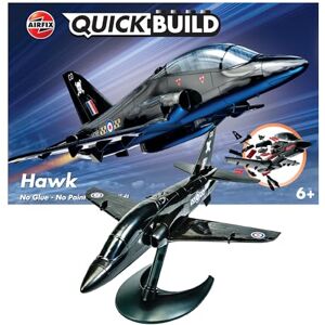 Airfix QUICKBUILD Model Aircraft Kits J6003 BAE Hawk Model Building Kit for Kids 6+, Construction Plane Toys for Boys & Girls Fighter Jet & Toy Aeroplane Sets, Plane Enthusiast Gifts Airfix QUICKBUILD Model Aircraft Kits J6003 BAE Hawk Model Building Kit for Kids 6+, Construction Plane Toys for Boys & Girls Fighter Jet & Toy Aeroplane Sets, Plane Enthusiast Gifts