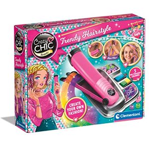 Clementoni - Crazy Chic Trendy Hair Colouring Kit: Washable Hair Chalk, Arts & Crafts for Kids (6+ Years) Clementoni - Crazy Chic Trendy Hair Colouring Kit: Washable Hair Chalk, Arts & Crafts for Kids (6+ Years)