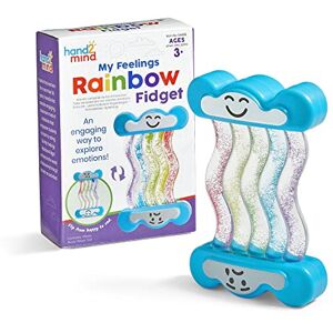 hand2mind Learning Resources See My Feelings Rainbow Fidget, Double-Sided Colourful Rainbow Sensory Fidget Toy Helps Children Identify Emotions, Focus & Calm Down, Securely-Sealed, Ages 3+ hand2mind Learning Resources See My Feelings Rainbow Fidget, Double-Sided Colourful Rainbow Sensory Fidget Toy Helps Children Identify Emotions, Focus & Calm Down, Securely-Sealed, Ages 3+