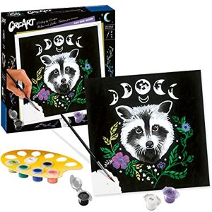 Ravensburger CreArt Pixie Cold Edition Raccoon Paint by Numbers for Adults Craft Kits for Adults and Kids Age 12 Years Up Ravensburger CreArt Pixie Cold Edition Raccoon Paint by Numbers for Adults Craft Kits for Adults and Kids Age 12 Years Up