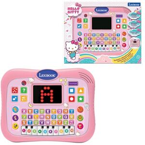 Lexibook , Hello Kitty, Bilingual ABC Talking Educational Tablet Hello Kitty with Touch Buttons and LED Screen, English/French, JCPAD007HKi1 Lexibook , Hello Kitty, Bilingual ABC Talking Educational Tablet Hello Kitty with Touch Buttons and LED Screen, English/French, JCPAD007HKi1
