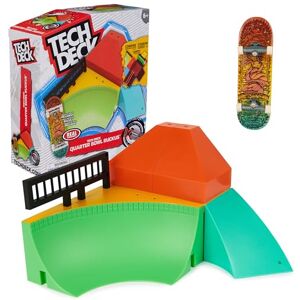Tech Deck , Quarter Bowl Ruckus X-Connect Park Creator, Customisable and Buildable Ramp Set with Exclusive Fingerboard, Kids’ Toy for Ages 6 and up Tech Deck , Quarter Bowl Ruckus X-Connect Park Creator, Customisable and Buildable Ramp Set with Exclusive Fingerboard, Kids’ Toy for Ages 6 and up