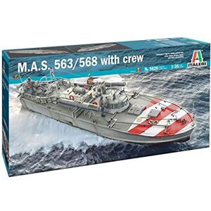 Italeri 5626S 5626S-1:35 M.A.S. 568 4a Torpedo Boat with Crew, Model Building, Kit, Standing Model Building, Crafts, Hobby, Gluing, Plastic Kit, Detailed Unpainted Italeri 5626S 5626S-1:35 M.A.S. 568 4a Torpedo Boat with Crew, Model Building, Kit, Standing Model Building, Crafts, Hobby, Gluing, Plastic Kit, Detailed Unpainted