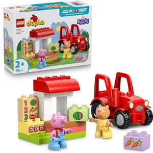 Lego DUPLO Peppa Pig Tractor and Market Educational Motor Skills Toy for Toddlers Montessori Set w/ 2 Figures incl. Pedro Pony Gift for 2+ Year Old Girls & Boys 10468 Lego DUPLO Peppa Pig Tractor and Market Educational Motor Skills Toy for Toddlers Montessori Set w/ 2 Figures incl. Pedro Pony Gift for 2+ Year Old Girls & Boys 10468