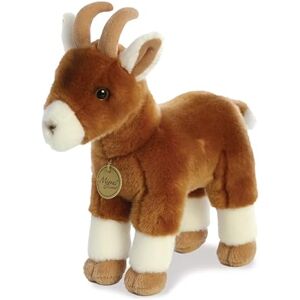 AURORA , 26376, MiYoni Goat, 11In, Eco-friendly soft toy, Brown AURORA , 26376, MiYoni Goat, 11In, Eco-friendly soft toy, Brown