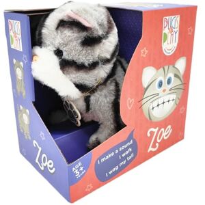 Pugs At Play Zoe Walking Cat Interactive Plush Toy – Soft Electronic Animal That Moves and Makes Sounds, for Toddlers and Kids Pugs At Play Zoe Walking Cat Interactive Plush Toy – Soft Electronic Animal That Moves and Makes Sounds, for Toddlers and Kids