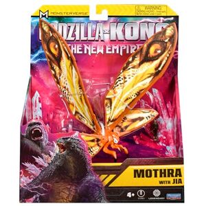MonsterVerse Godzilla x Kong: The New Empire, 6-Inch Mothra Action Figure Toy, Iconic Collectable Movie Character, Includes 1-Inch Mini Jia, Suitable for Ages 4 Years+ MonsterVerse Godzilla x Kong: The New Empire, 6-Inch Mothra Action Figure Toy, Iconic Collectable Movie Character, Includes 1-Inch Mini Jia, Suitable for Ages 4 Years+