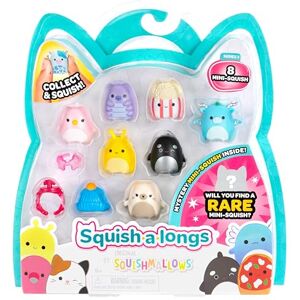 Squish-a-longs 8-Pack Series 3 (8) 1" Mini-Squish with 2 Accessories, Ring, Collectors Guide Collect, Trade, Play Squish-a-longs 8-Pack Series 3 (8) 1" Mini-Squish with 2 Accessories, Ring, Collectors Guide Collect, Trade, Play