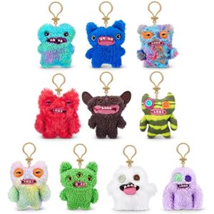 Fuggler Key Rings Series 3 by ZURU, 5" Funny Ugly Monster, Plush, Collectible, Toy (3 Pack, random assortment) Fuggler Key Rings Series 3 by ZURU, 5" Funny Ugly Monster, Plush, Collectible, Toy (3 Pack, random assortment)
