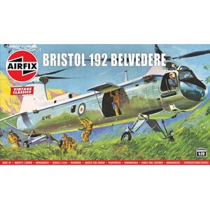 Airfix Vintage Classics Set A03002V Bristol 192 Belvedere Model Building Kit Plastic Aircraft Kits for Adults & Children 8+, Set Includes Sprues and Decals 1:72 Scale Airfix Vintage Classics Set A03002V Bristol 192 Belvedere Model Building Kit Plastic Aircraft Kits for Adults & Children 8+, Set Includes Sprues and Decals 1:72 Scale