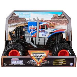 Monster Cable , Official Lucas Stabilizer Monster Truck, Collector Die-Cast Vehicle, 1:24 Scale, Kids’ Toys for Boys and Girls Aged 3 and up Monster Cable , Official Lucas Stabilizer Monster Truck, Collector Die-Cast Vehicle, 1:24 Scale, Kids’ Toys for Boys and Girls Aged 3 and up